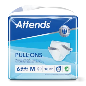 תחתונים סופגים אטנדס Pull-Ons רמת ספיגה 6