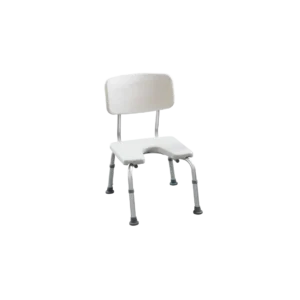 כסא רחצה אלומיניום – פתח U