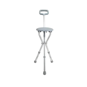 מקל כסא מתקפל אפור טלסקופי