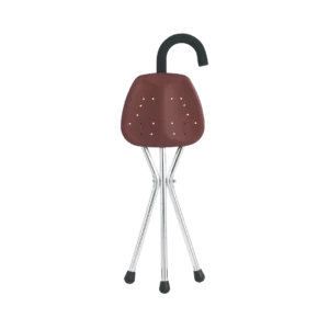 מקל כסא מתקפל צבע חום